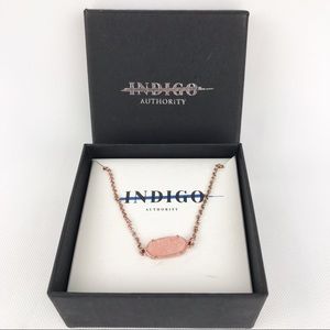 Indigo Authority Mila Peach Quartz Bracelet - New